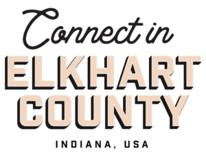 Connect in Elkhart County Color Logo Block